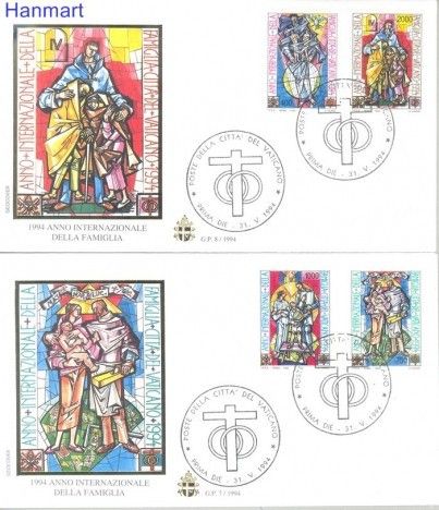 Znaczek Watykan 1994 FDC