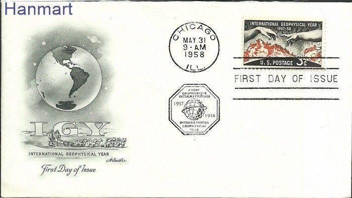 Znaczek USA 1998 Mi 727 FDC