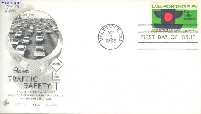 Znaczek USA 1965 Mi 888 FDC