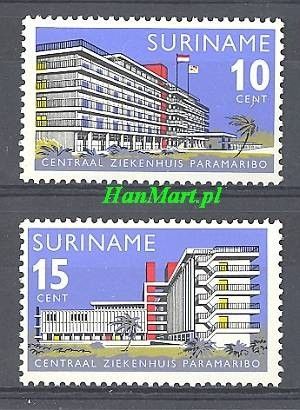 Znaczek Surinam 1966 Mi 492-493 Czyste **