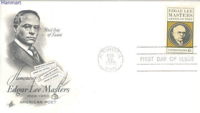 Znaczek USA 1970 Mi 1007 FDC
