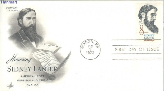 Znaczek USA 1972 Mi 1058 FDC