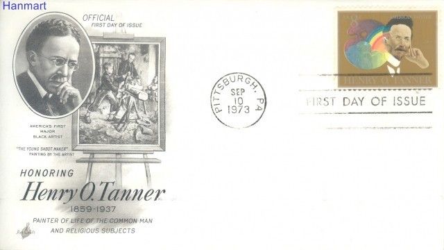 Znaczek USA 1973 Mi 1119 FDC