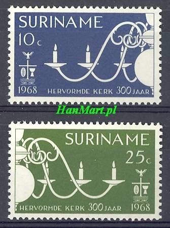 Znaczek Surinam 1968 Mi 540-541 Czyste **