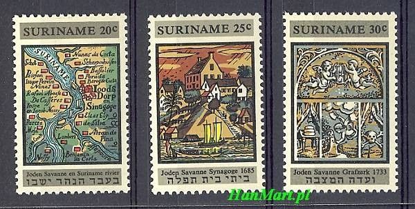 Znaczek Surinam 1968 Mi 545-547 Czyste **