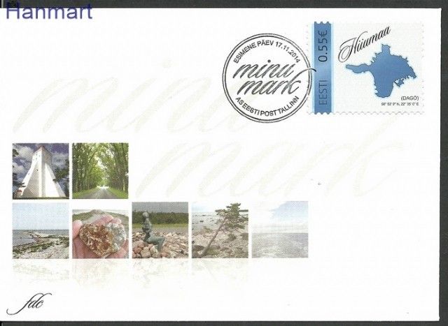 Znaczek Estonia 2014 Mi 811 FDC