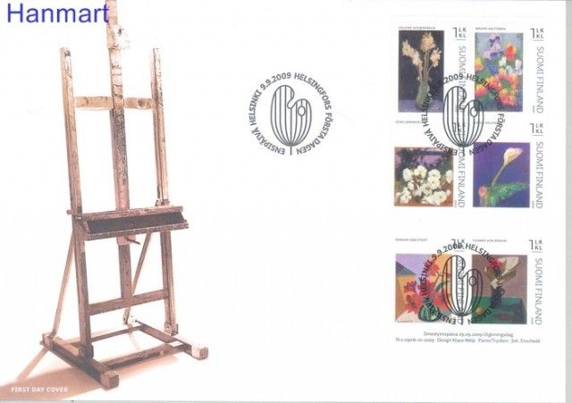 Znaczek Finlandia 2009 Mi 1986-1991 FDC