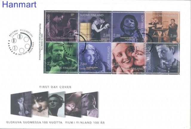 Znaczek Finlandia 1998 Mi 1337-1344 FDC