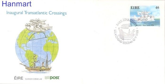 Znaczek Irlandia 1988 Mi 653 FDC