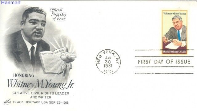 Znaczek USA 1981 Mi 1456 FDC