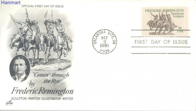 Znaczek USA 1981 Mi 1506 FDC