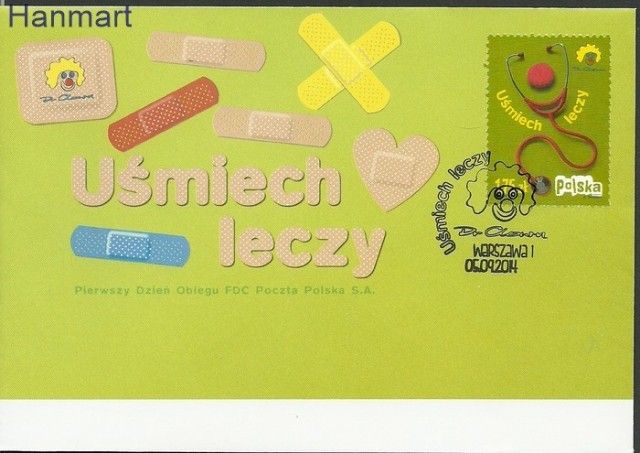 Znaczek Polska 2014 Mi 4705 Fi 4555 FDC