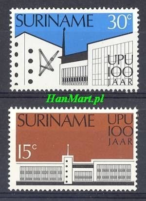 Znaczek Surinam 1974 Mi 680-681 Czyste **