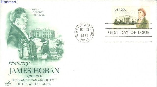 Znaczek USA 1981 Mi 1510 FDC