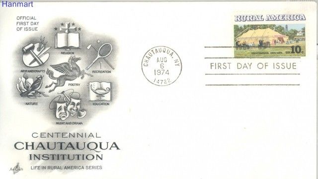 Znaczek USA 1974 Mi 1154 FDC