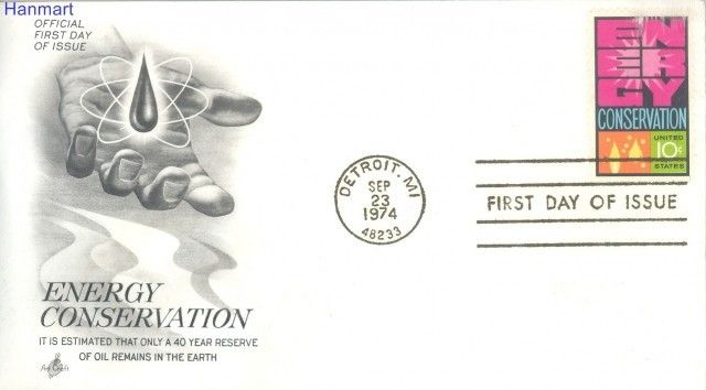 Znaczek USA 1974 Mi 1156 FDC