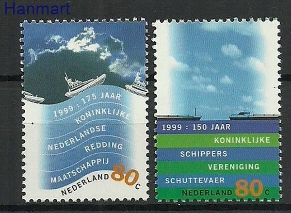 Znaczek Holandia 1999 Mi 1716-1717 Czyste **