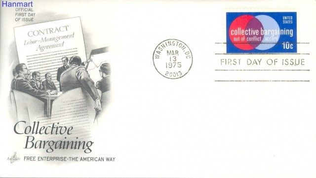 Znaczek USA 1975 Mi 1165 FDC