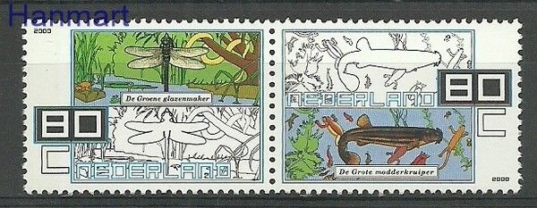 Znaczek Holandia 2000 Mi 1823-1824 Czyste **
