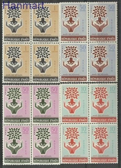 Znaczek Haiti 1962 Mi 706-709 Czyste **