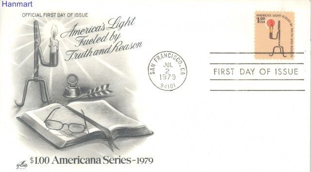 Znaczek USA 1979 Mi 1391 FDC