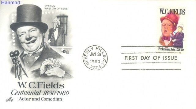 Znaczek USA 1980 Mi 1410 FDC