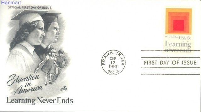 Znaczek USA 1980 Mi 1440 FDC