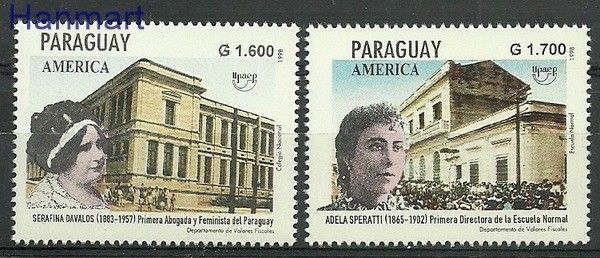 Znaczek Paragwaj 1998 Mi 4779-4780 Czyste **