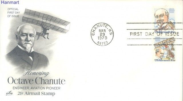 Znaczek USA 1979 Mi 1376-1377 FDC