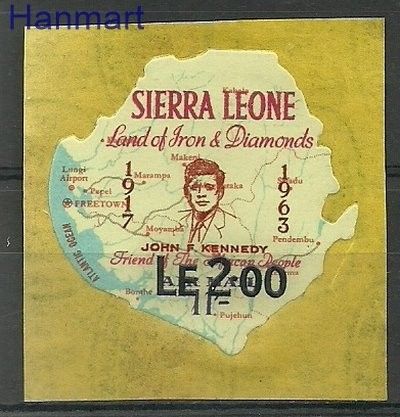 Znaczek Sierra Leone 1964 Mi 301 Czyste **