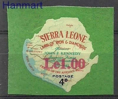 Znaczek Sierra Leone 1965 Mi 314 Czyste **