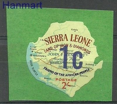 Znaczek Sierra Leone 1965 Mi 330 Czyste **