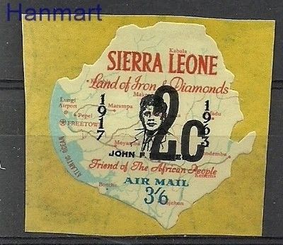 Znaczek Sierra Leone 1965 Mi 334 Czyste **