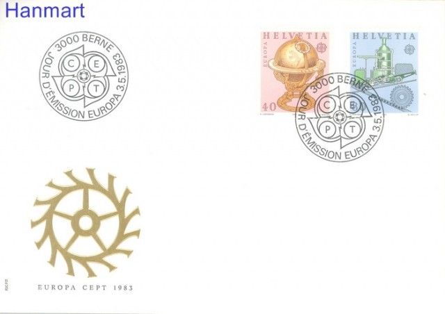 Znaczek Szwajcaria 1983 FDC