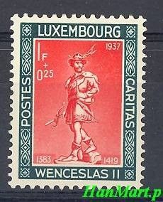 Znaczek Luksemburg 1937 Mi 306 Czyste **