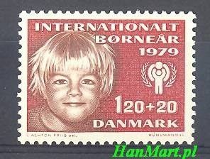 Znaczek Dania 1979 Mi 676 Czyste **