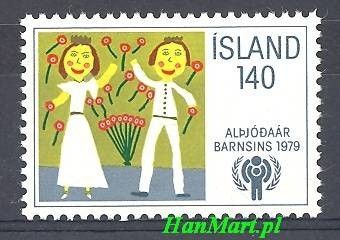 Znaczek Islandia 1979 Mi 543 Czyste **