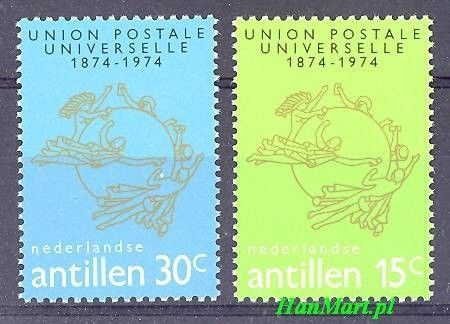 Znaczek Antyle Holenderskie 1974 Mi 287-288 Czyste **