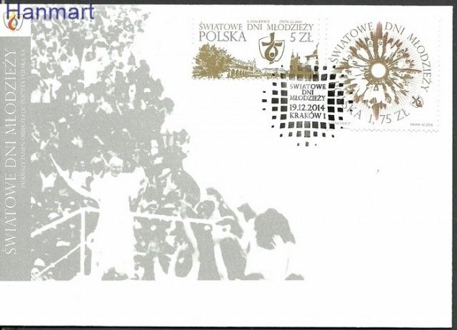 Znaczek Polska 2014 Mi 4748-4749 Fi 4598-4599 FDC