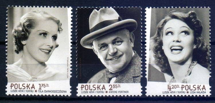 Znaczek Polska 2014 Mi 4741-4743 Fi 4591-4593 Czyste **