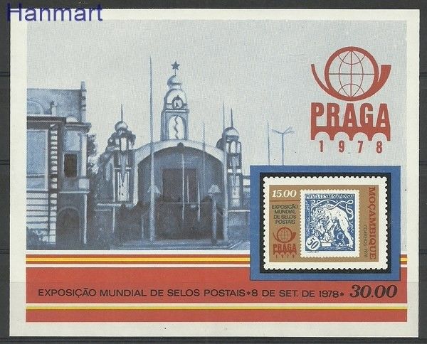 Znaczek Mozambik 1978 Mi bl 4 Czyste **