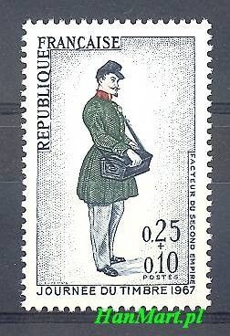 Znaczek Francja 1967 Mi 1574 Czyste **