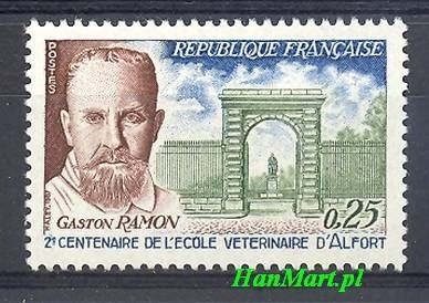 Znaczek Francja 1967 Mi 1584 Czyste **