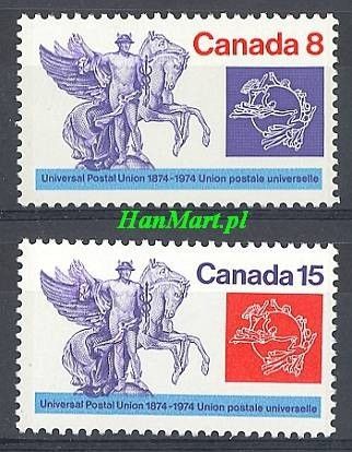 Znaczek Kanada 1974 Mi 574-575 Czyste **