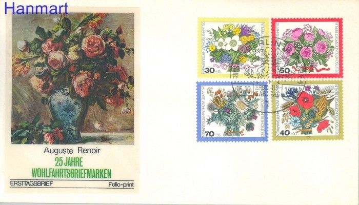Znaczek Berlin Niemcy 1974 FDC
