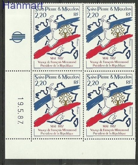 Znaczek Saint-Pierre i Miquelon 1987 Mi 546 Czyste **