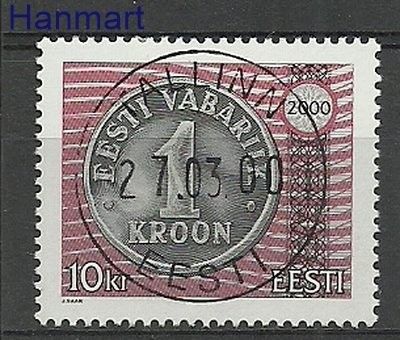 Znaczek Estonia 2000 Mi 368 Stemplowane