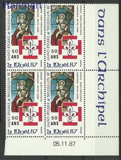 Znaczek Saint-Pierre i Miquelon 1987 Mi 553 Czyste **