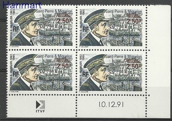 Znaczek Saint-Pierre i Miquelon 1992 Mi 633 Czyste **