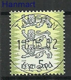 Znaczek Estonia 2002 Stemplowane
